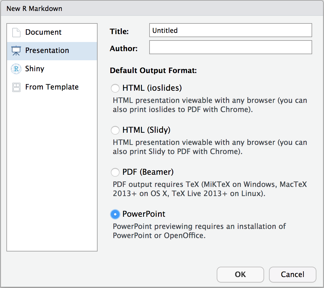 mac script + for powerpoint